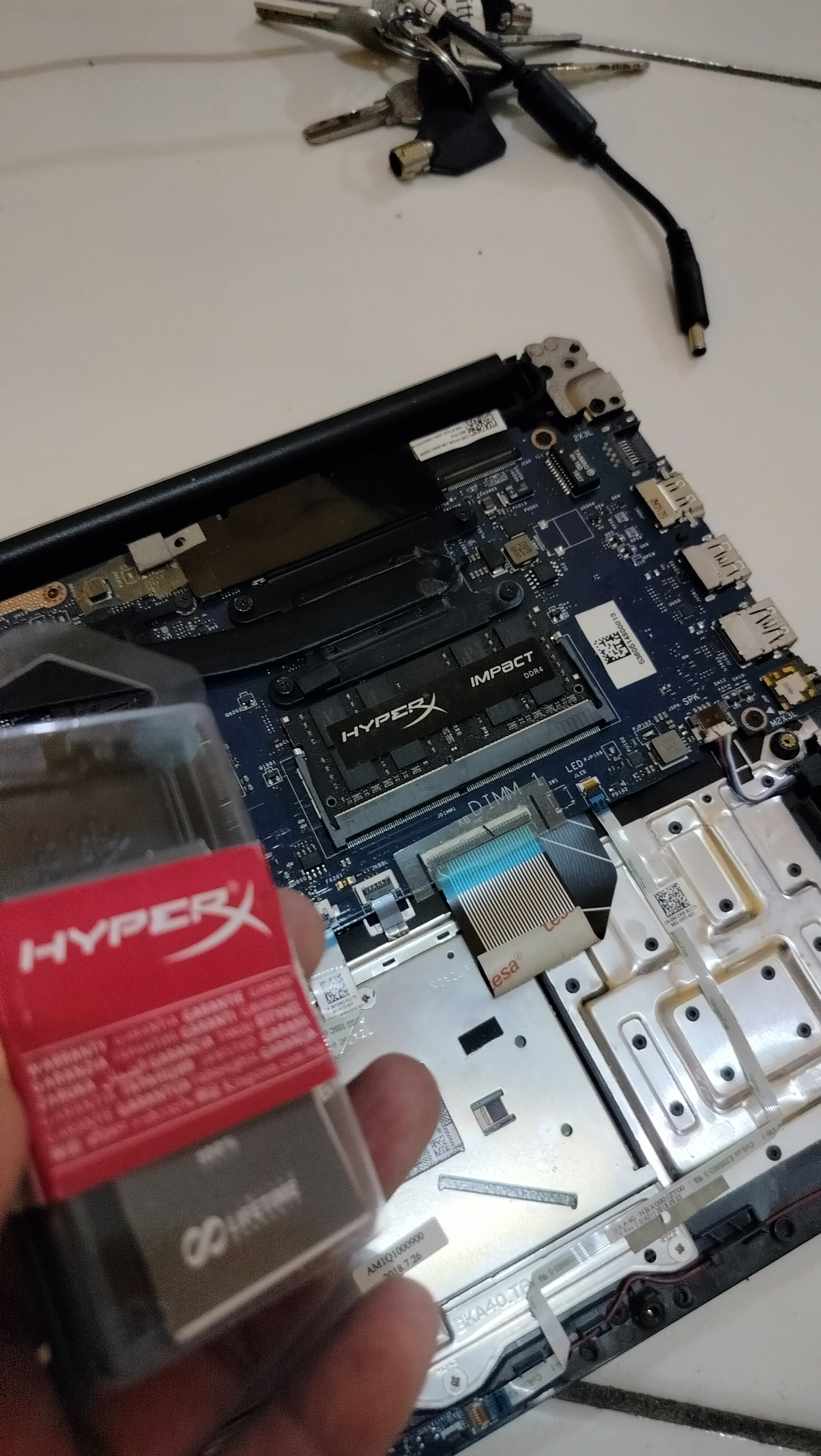 Upgrade RAM dan SSD Lenovo ThinkPad